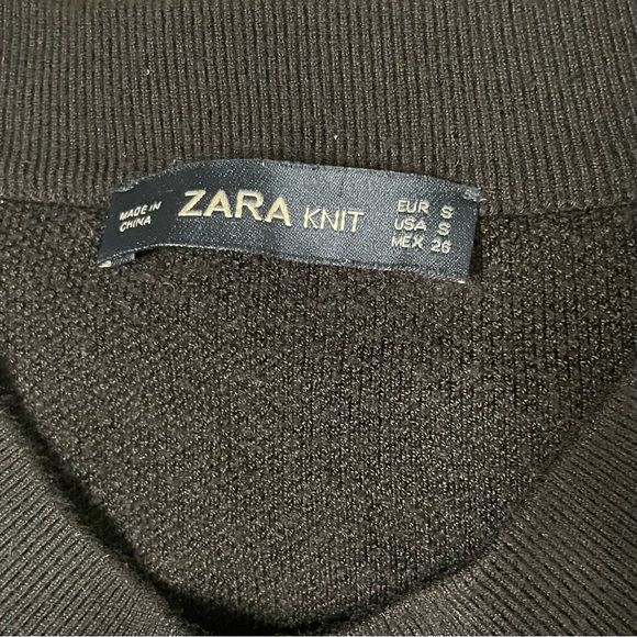 Zara knit rhinestone button cardigan - Picture 5 of 7